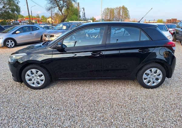 Hyundai i20 cena 32444 przebieg: 155300, rok produkcji 2015 z Kluczbork małe 596